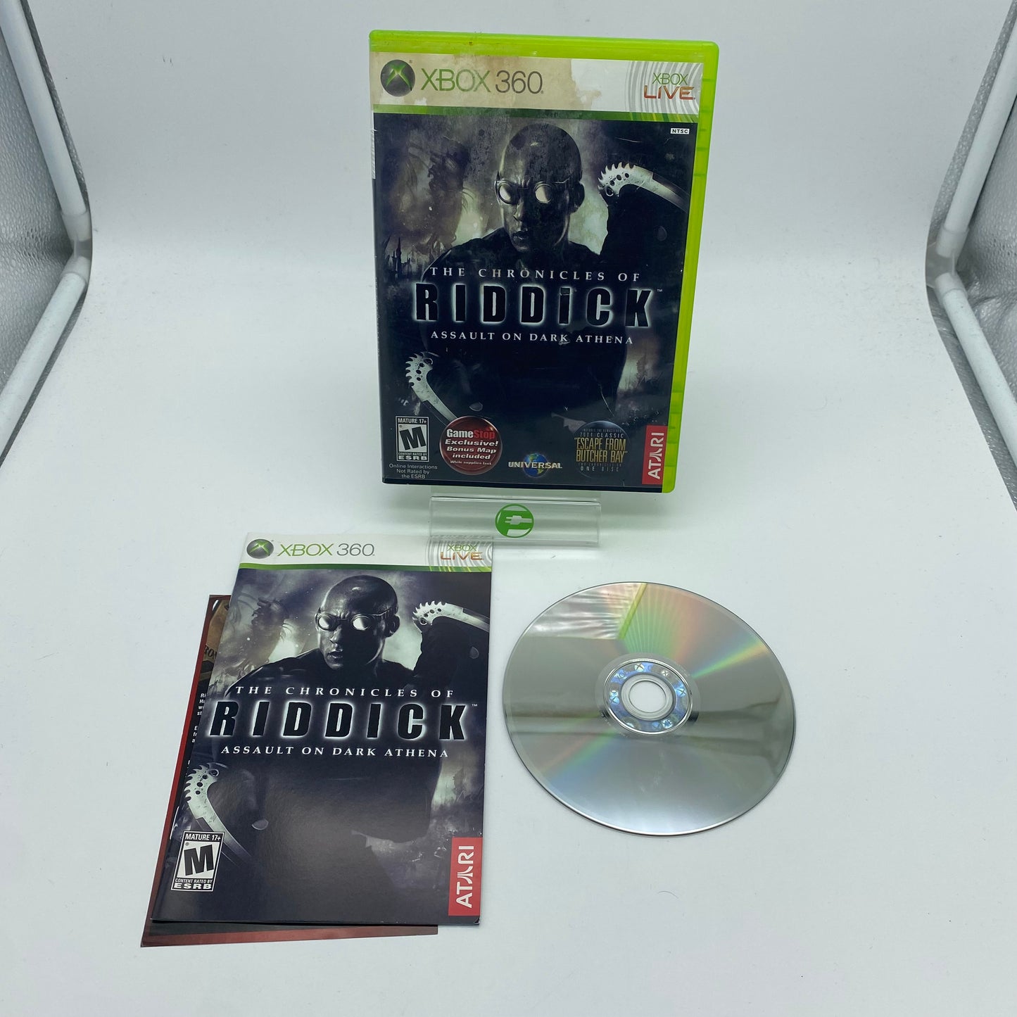 Chronicles of Riddick: Assault on Dark Athena  (Microsoft Xbox 360,  2009)