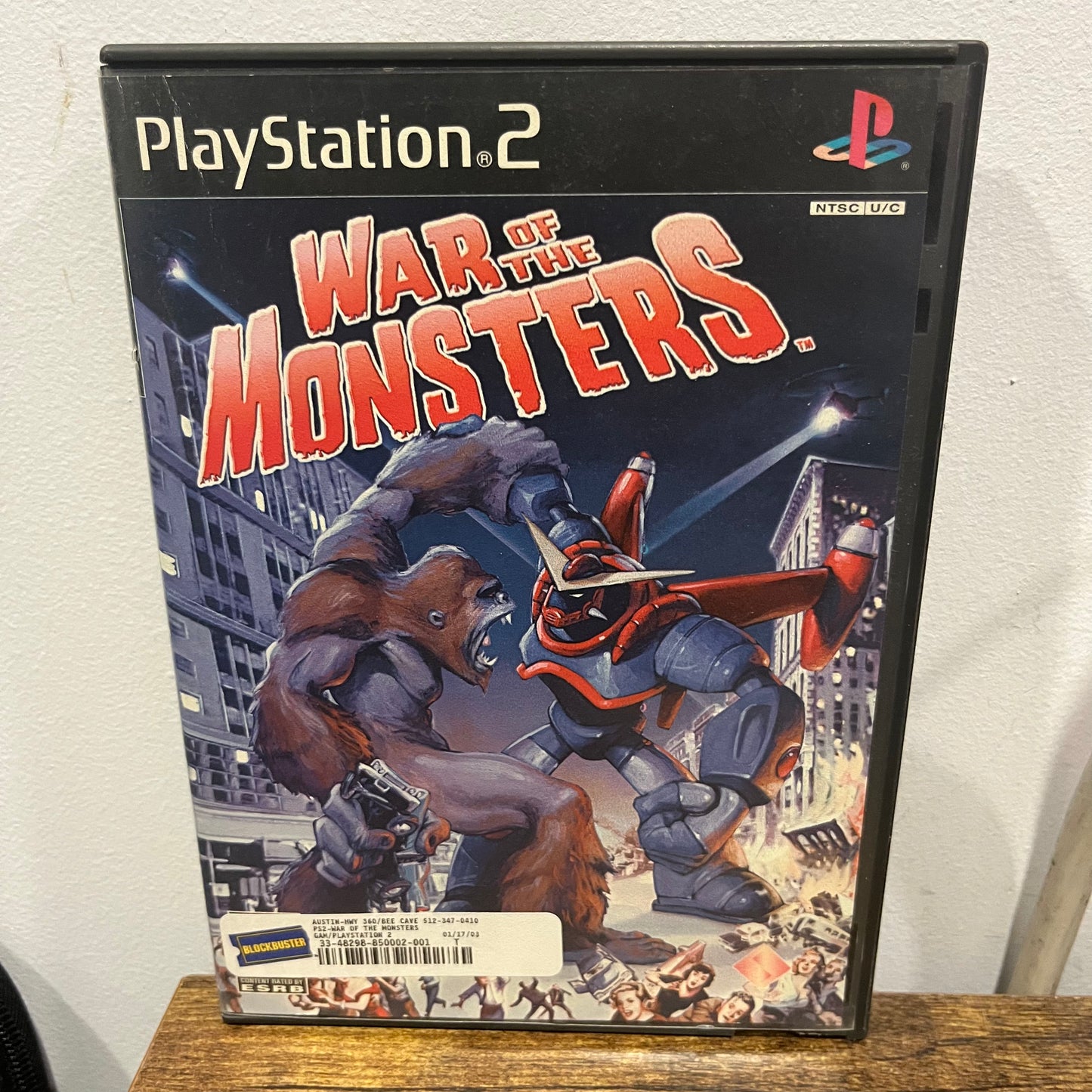 War of the Monsters (Sony PlayStation 2 PS2, 2003)