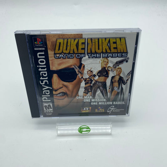 Duke Nukem Land of the Babes  (Sony PlayStation 1 PS1,  2000)