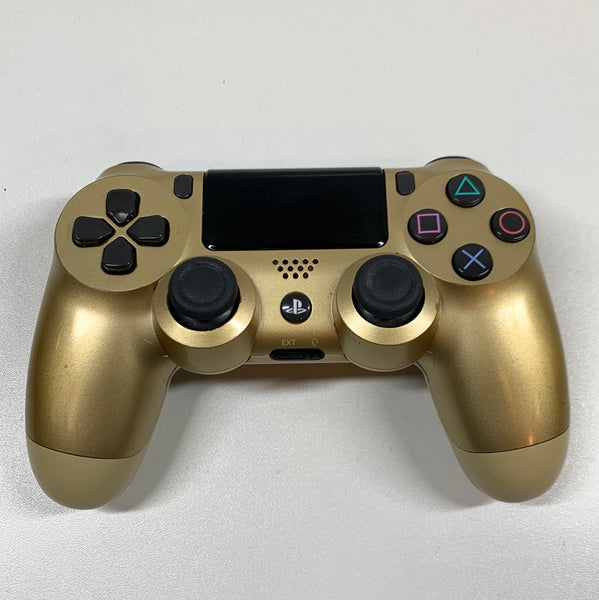 Sony DualShock 4 Controller PS4 Limited Edition Gold CUH- – PayMore Rock