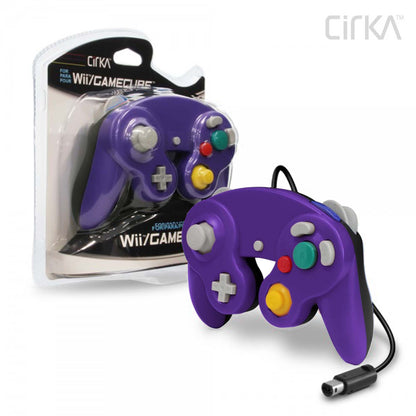New Cirka Gamecube Purple Controller M05819-PU