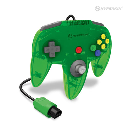 New Hyperkin Captain N64 Green Controller M07260-LG
