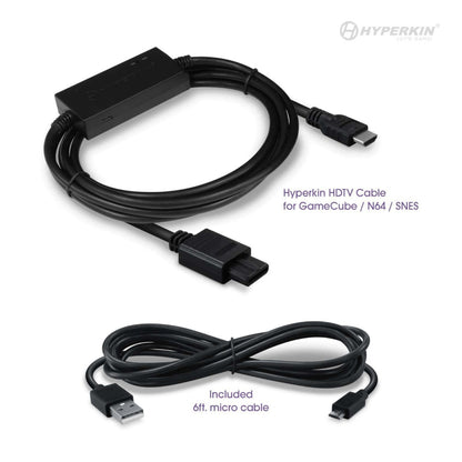 New Hyperkin Gamecube/N64/Super NES 3 in 1 HDTV Cable  M07373