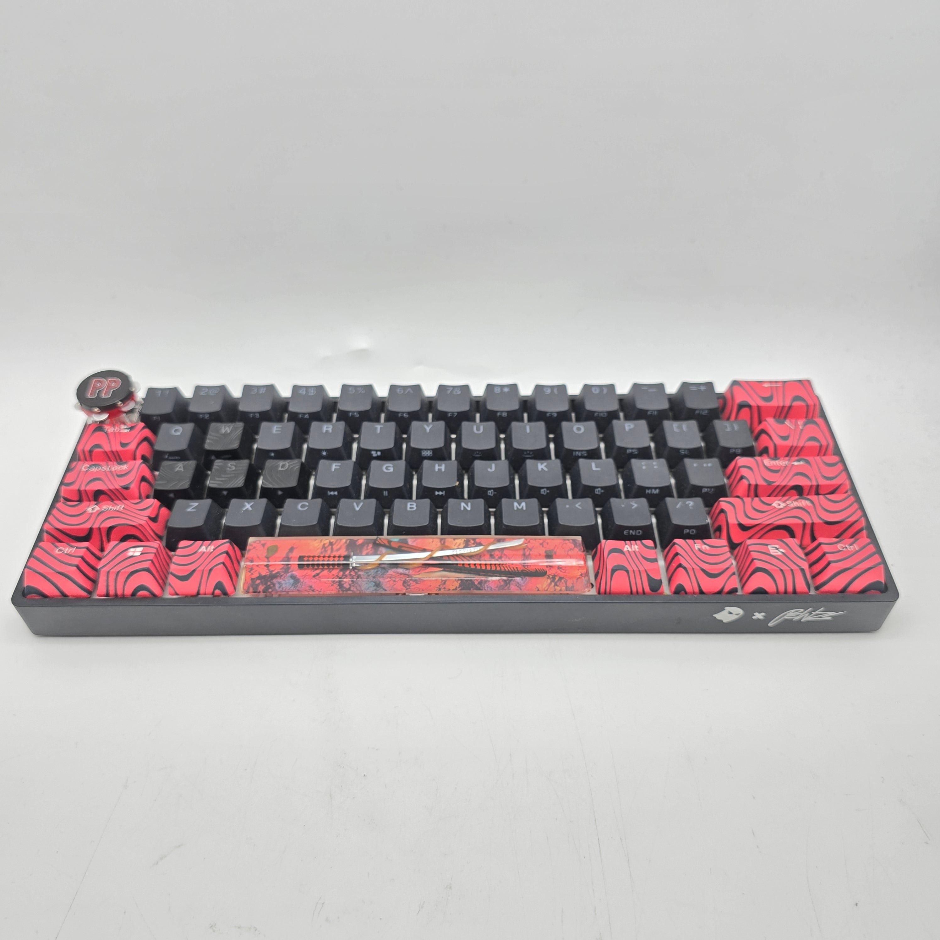 Ghost Pewdiepie A1 Wireless Keyboard Aluminum Case Keyboard – PayMore ...